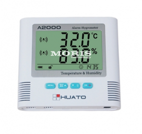 A2000-TB Alarm Hygro-thermometer with Large LCD Display Screen Two Line Display