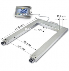 Pallet scales Kern UFN 1.5T0.5IPM