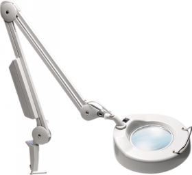 Magnifier with integrated light